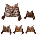 American Darling Hair-On Genuine Leather Hobo Bag