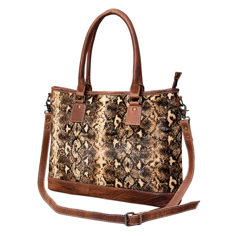 American Darling Hair-On Genuine Leather Hobo Bag