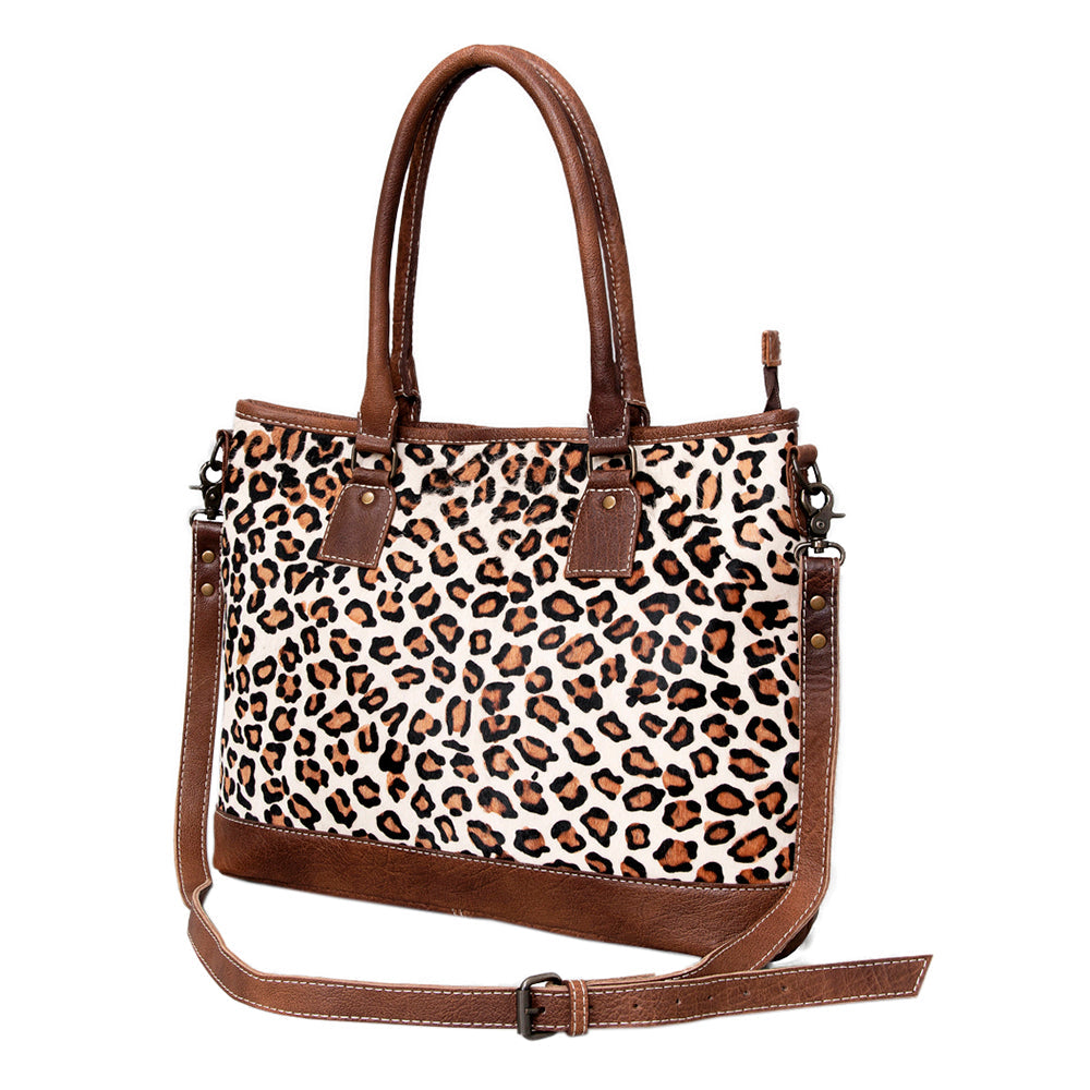 American Darling Hair-On Genuine Leather Hobo Bag