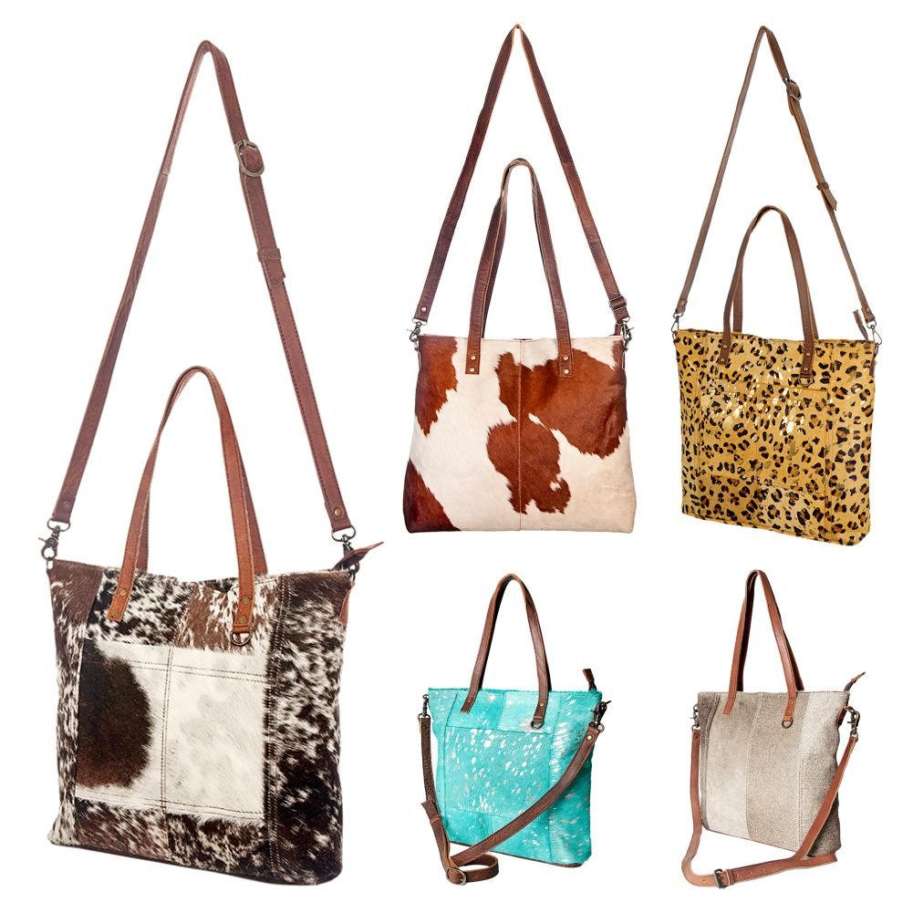 American Darling Tote Hair-On Genuine Leather