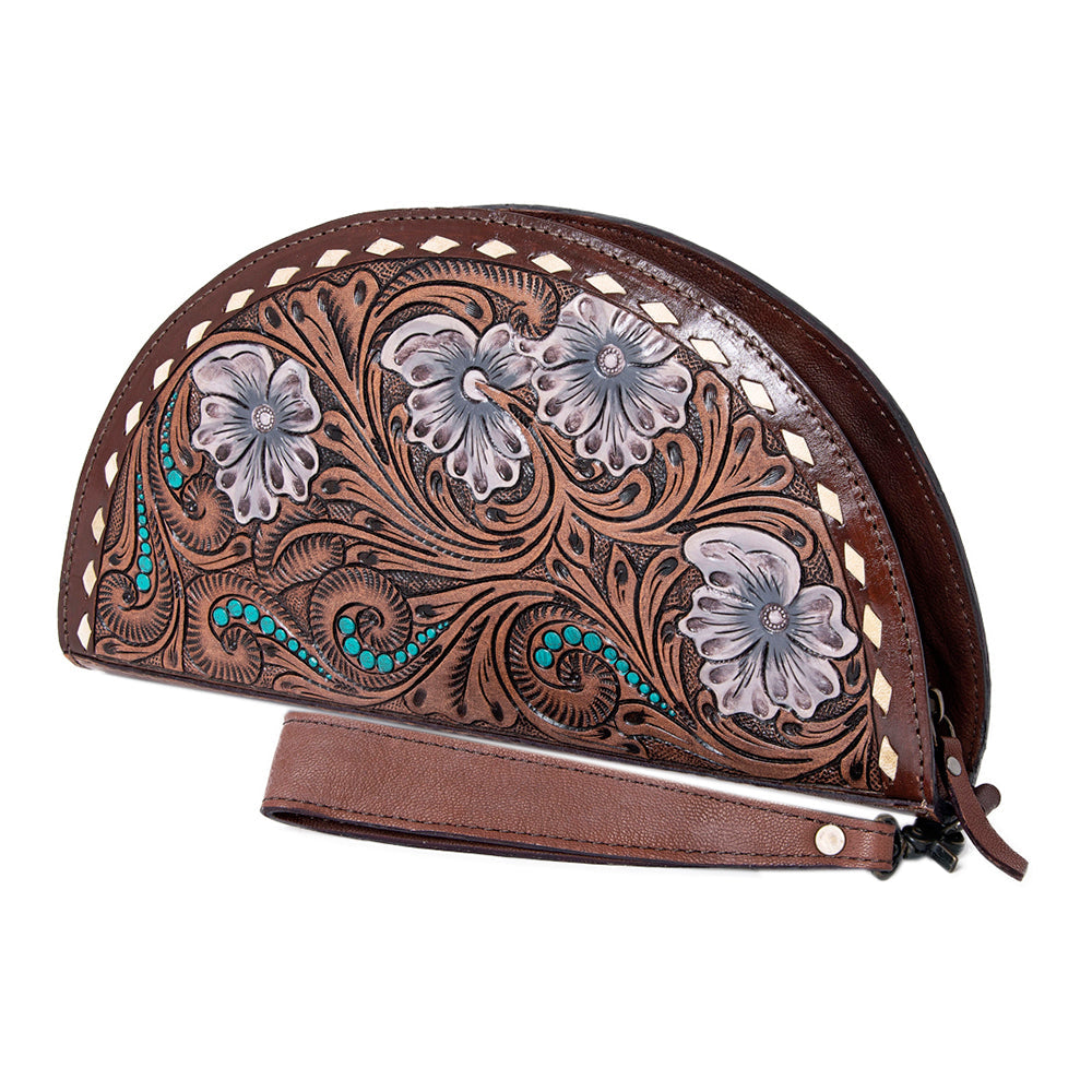 American Darling Wristlet Genuine Leather