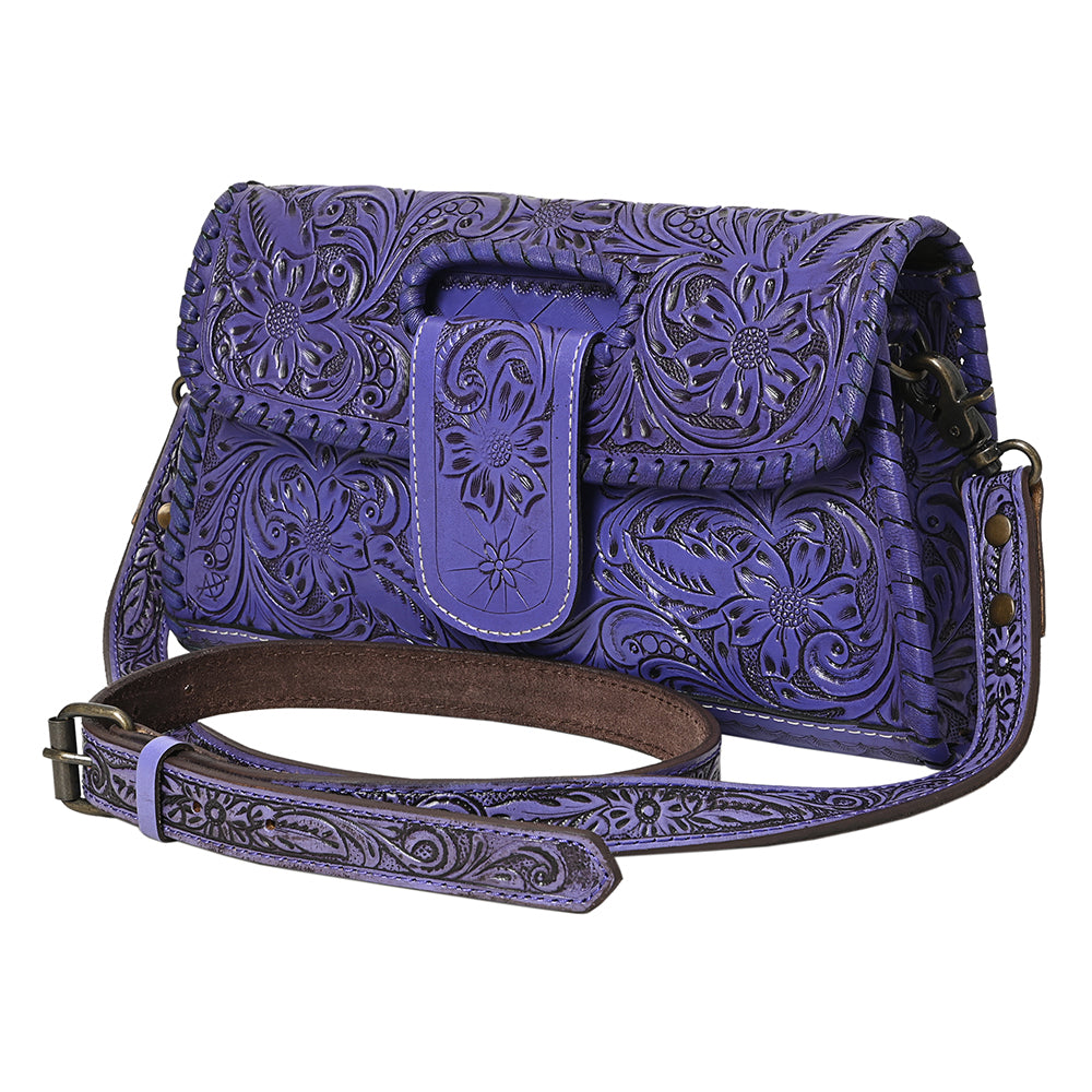 American Darling Wallet Hand Tooled Genuine Leather