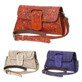 American Darling Wallet Hand Tooled Genuine Leather