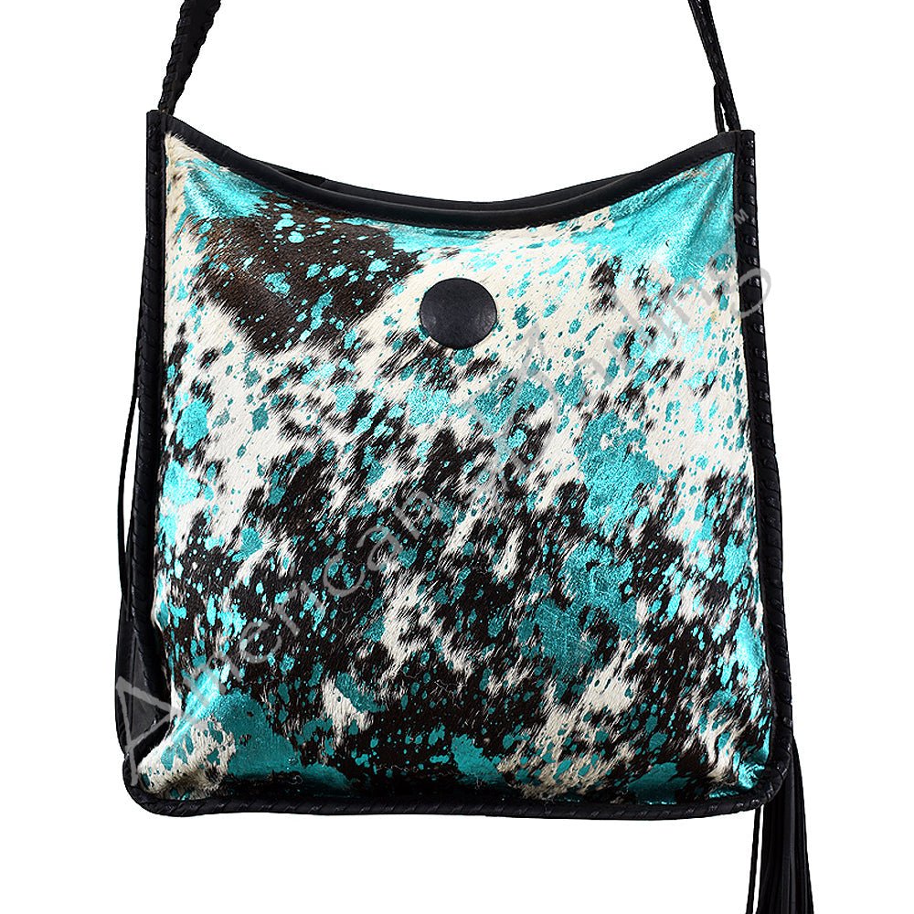 American Darling Messenger Hair-On Genuine Leather