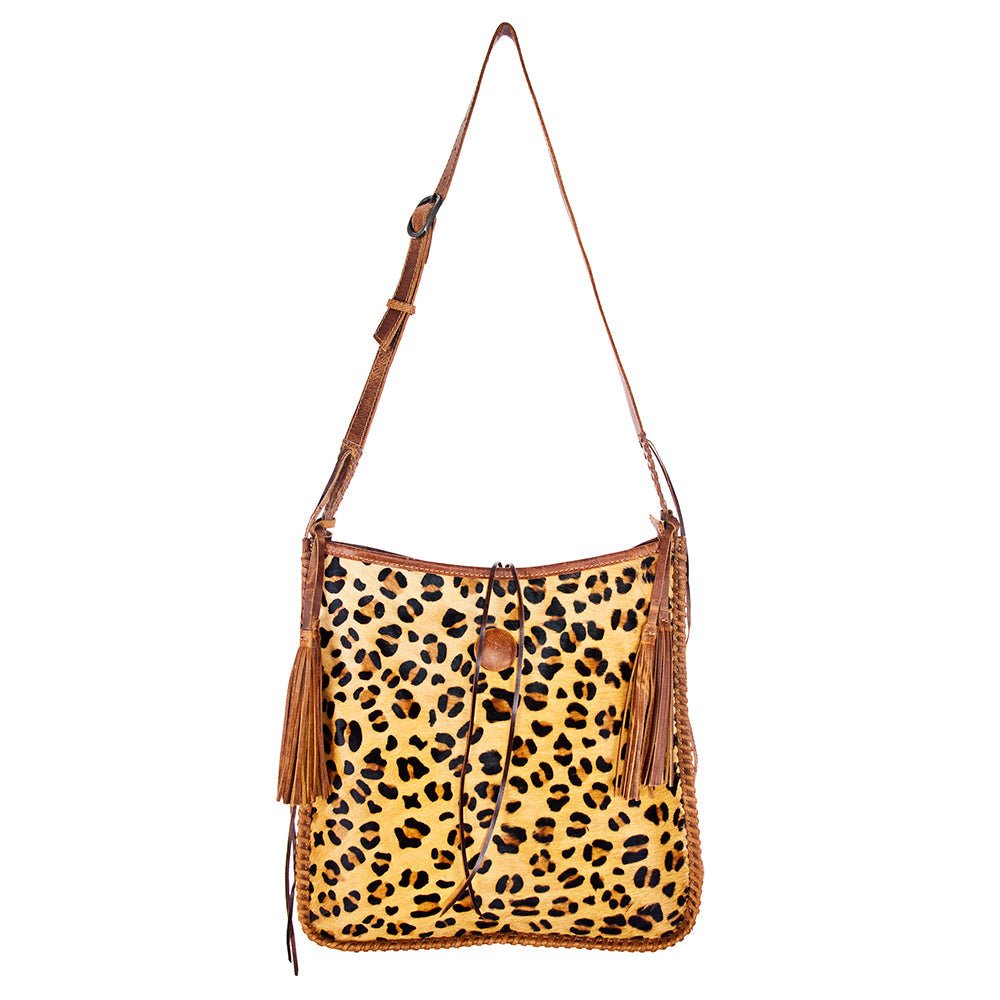 American Darling Messenger Hair-On Genuine Leather