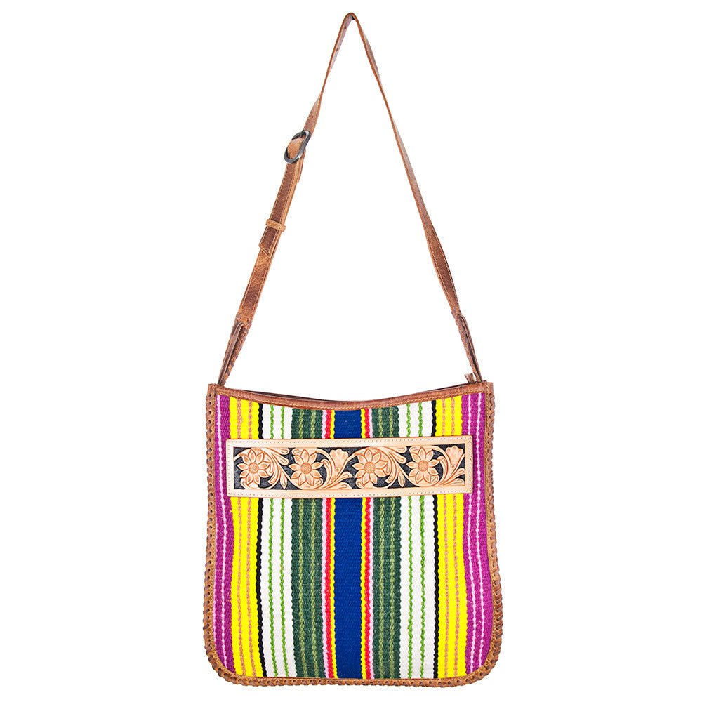 American Darling Messenger Hair-On Genuine Leather