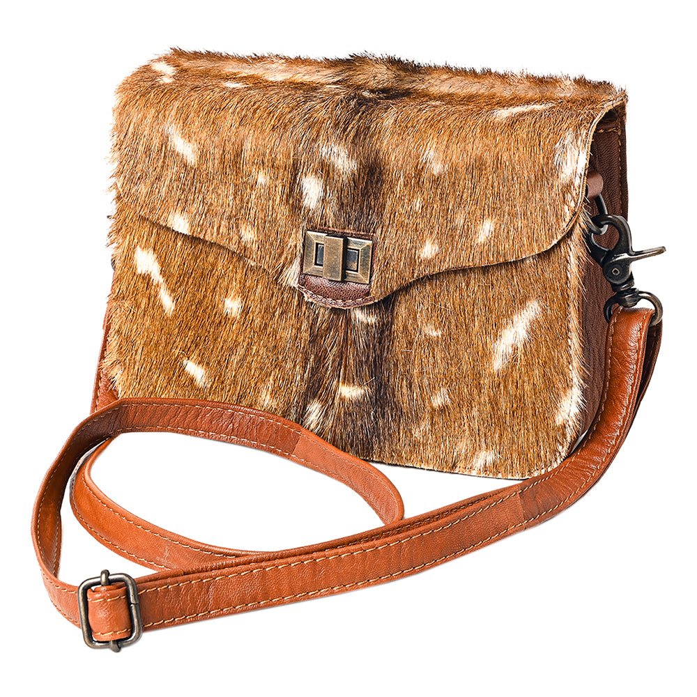 American Darling Small Crossbody Hair-On Genuine Leather