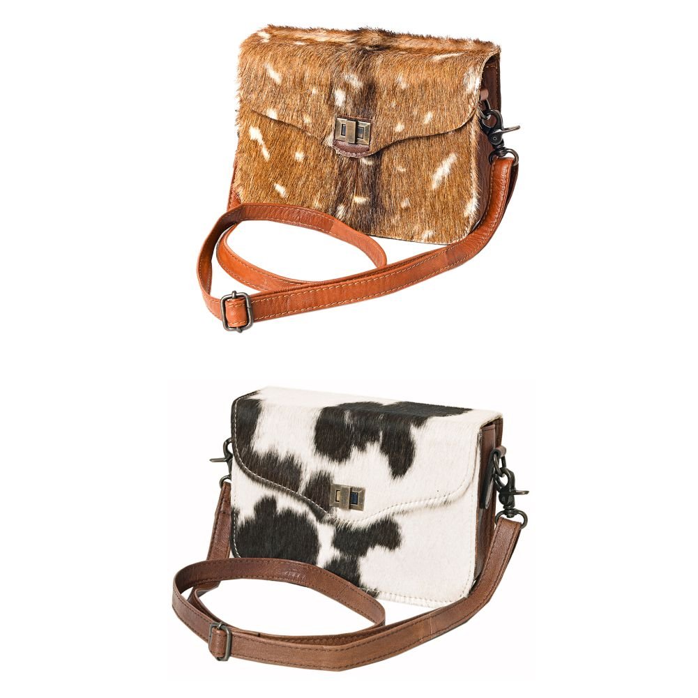 American Darling Small Crossbody Hair-On Genuine Leather