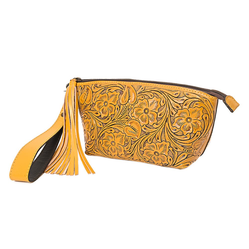American Darling Hand Tooled Genuine Leather