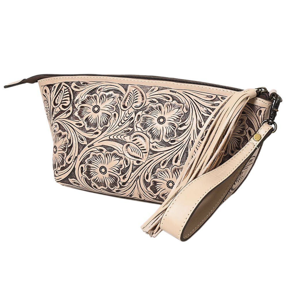 American Darling Hand Tooled Genuine Leather
