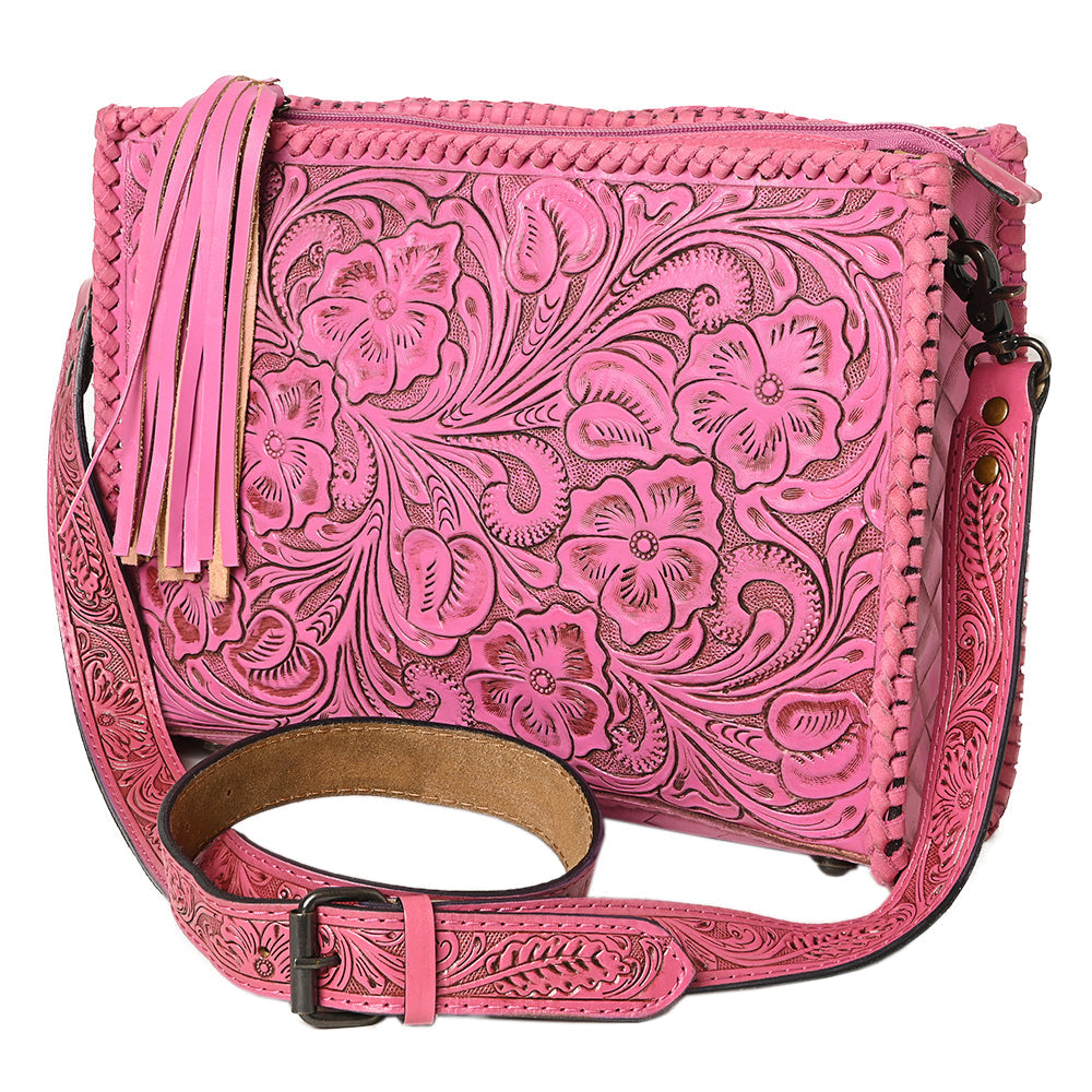 American Darling Hand Tooled Genuine Leather