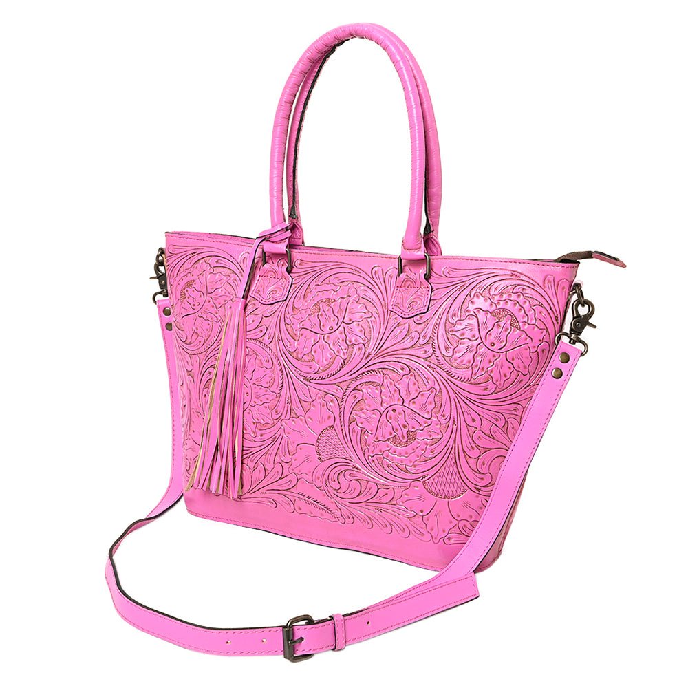 American Darling Hand Tooled Genuine Leather