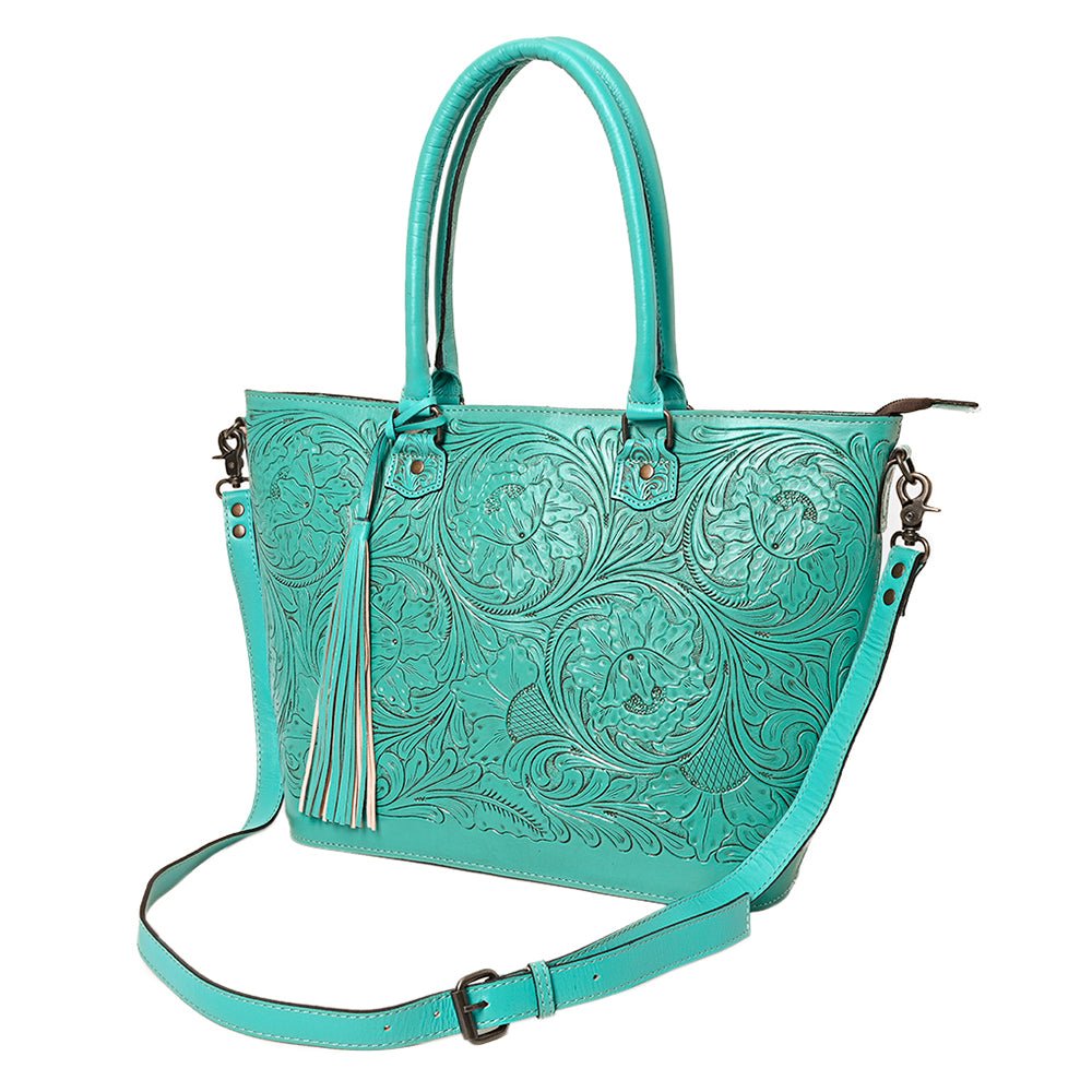 American Darling Hand Tooled Genuine Leather
