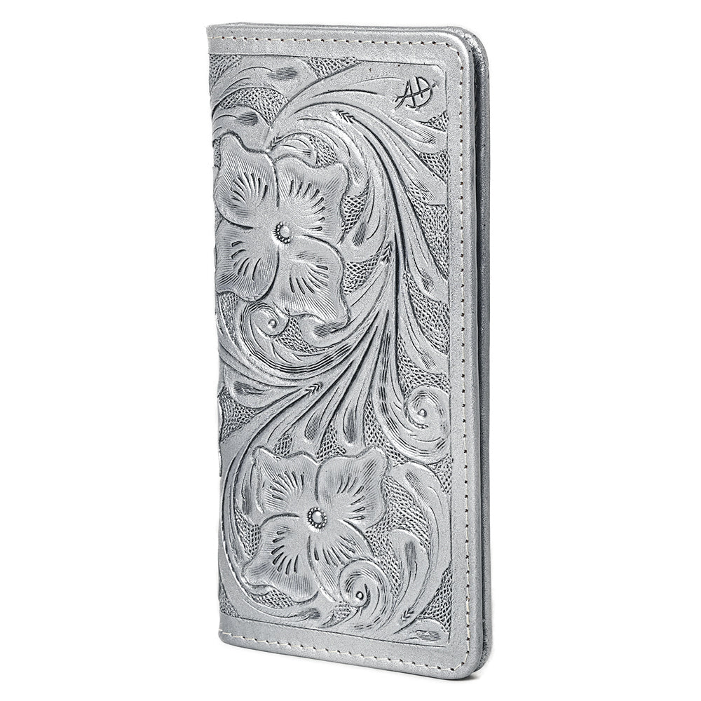 American Darling Wallet Hand Tooled Genuine Leather