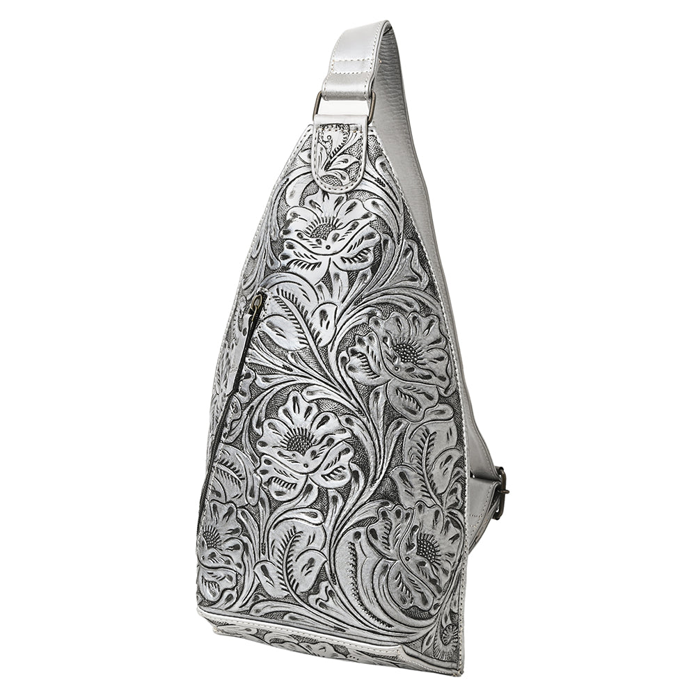 American Darling Sling Hand Tooled Genuine Leather