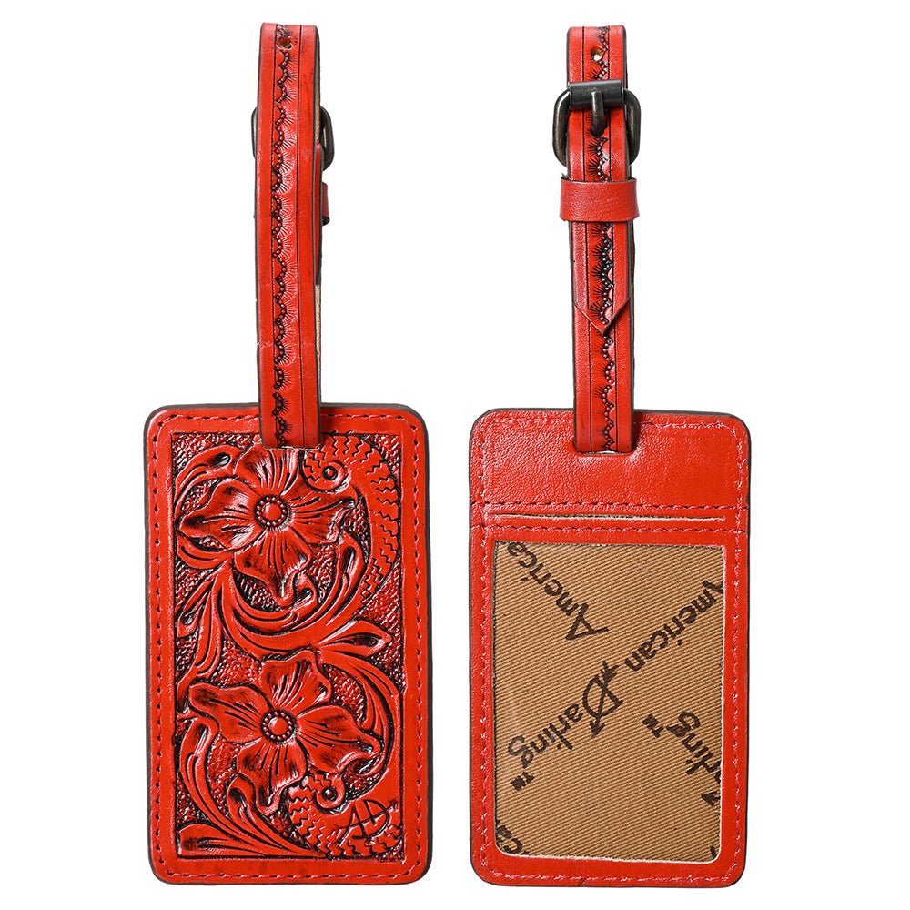 American Darling Beautifully Hand Tooled Genuine Leather