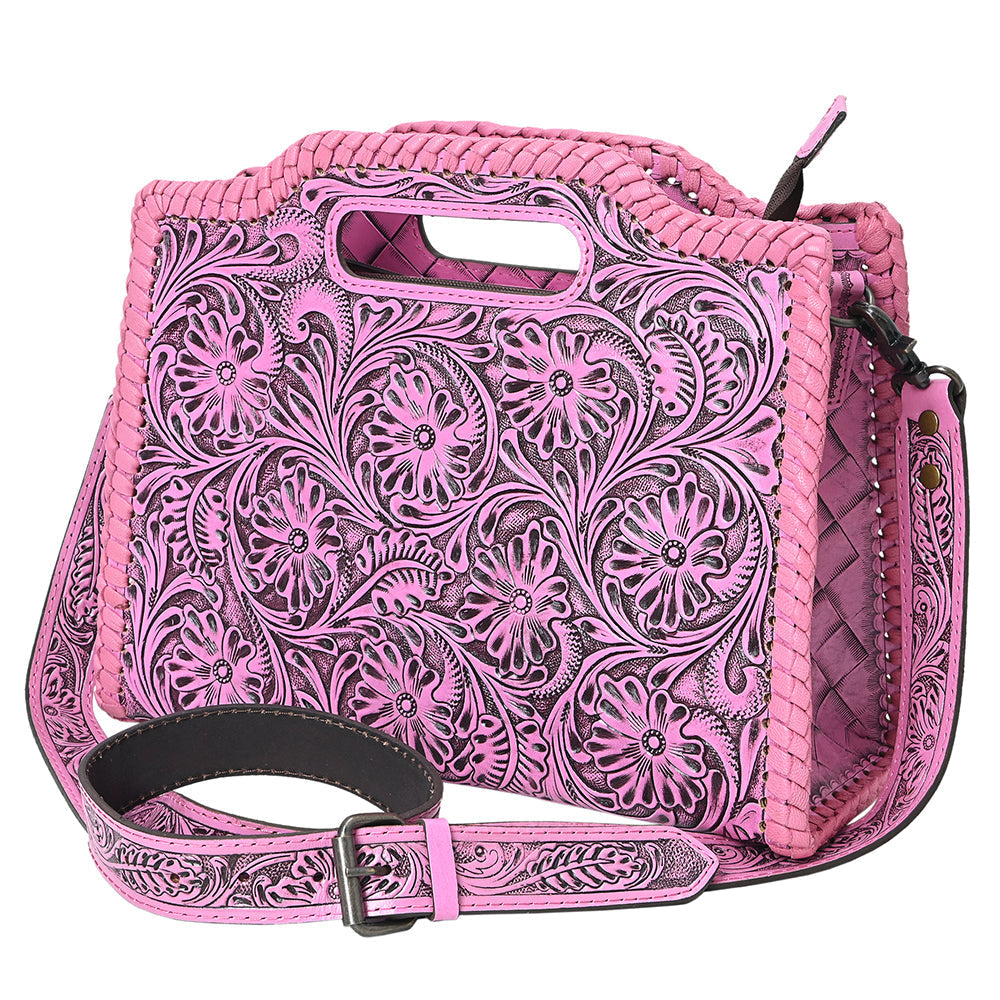 Clutch Hand Tooled Genuine Leather