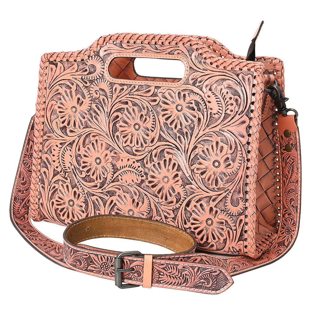 Clutch Hand Tooled Genuine Leather