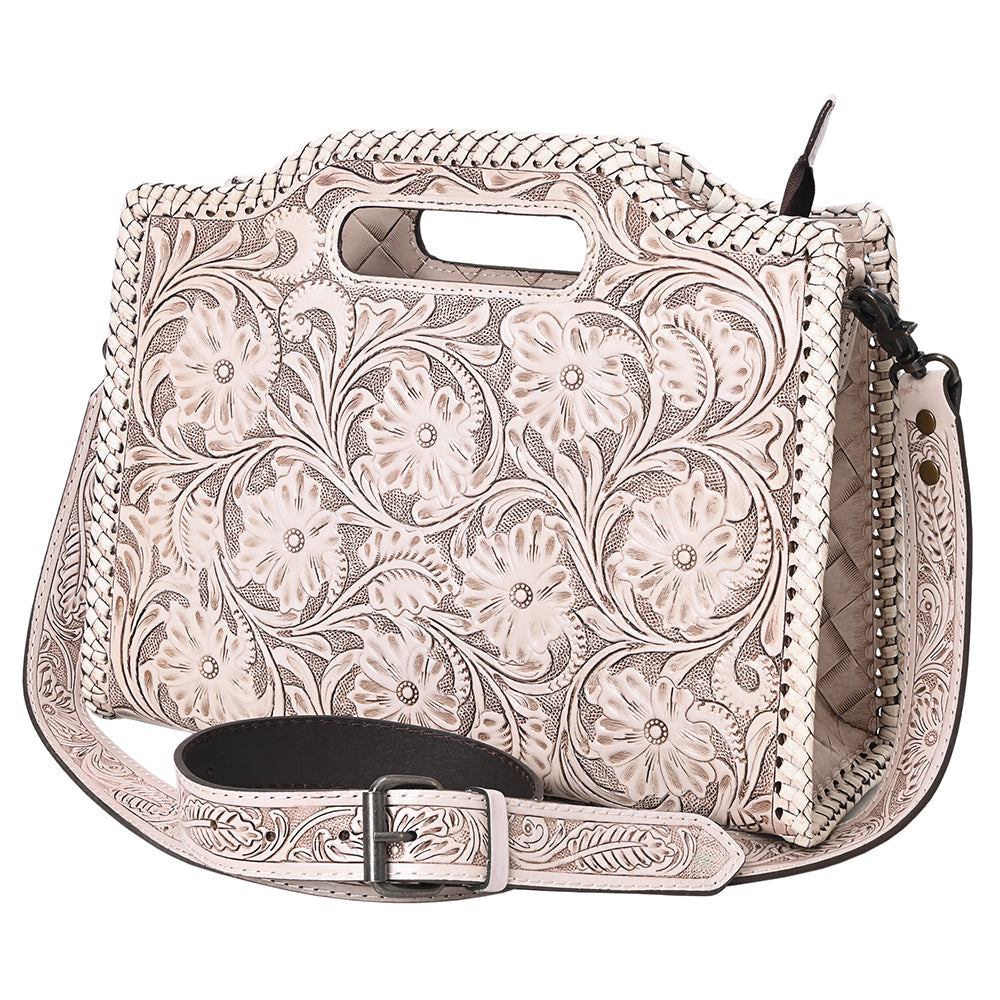 Clutch Hand Tooled Genuine Leather
