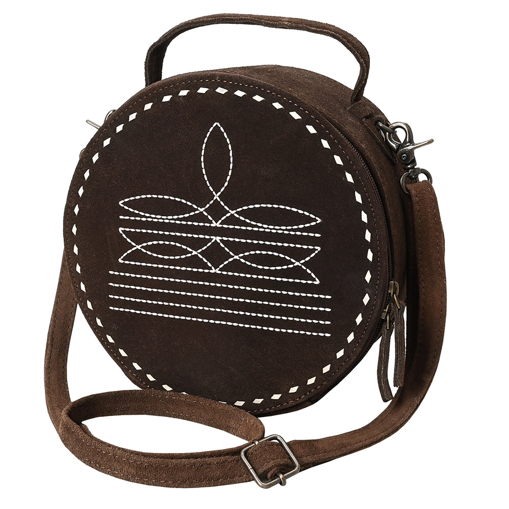 American Darling Canteen Genuine Suede Leather