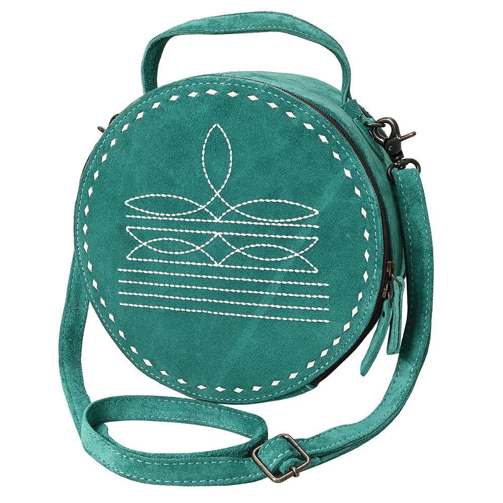 American Darling Canteen Genuine Suede Leather