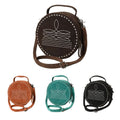 American Darling Canteen Genuine Suede Leather