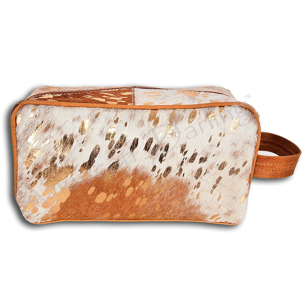 American Darling Hand Tooled Hair-On Genuine Leather