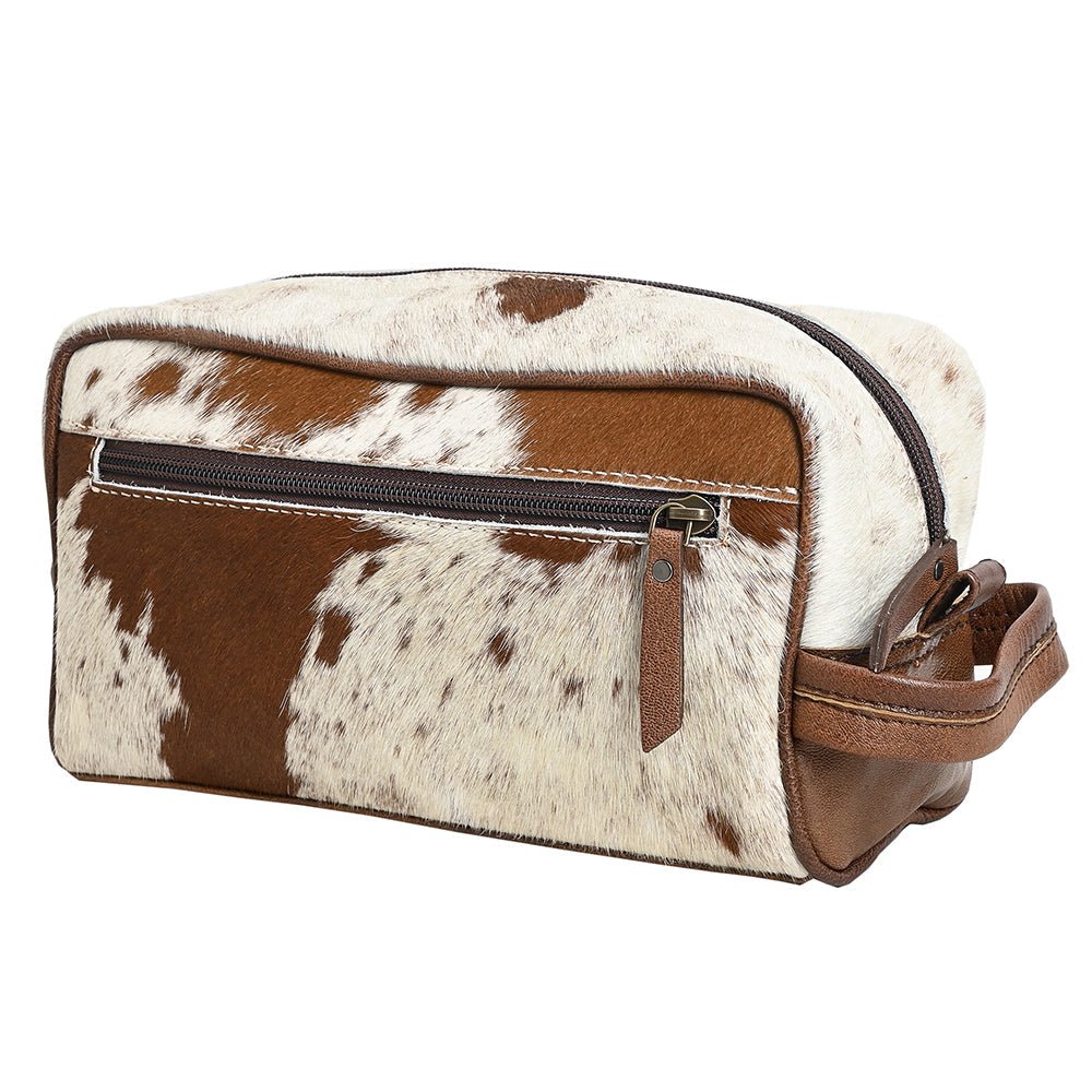 American Darling Hand Tooled Hair-On Genuine Leather