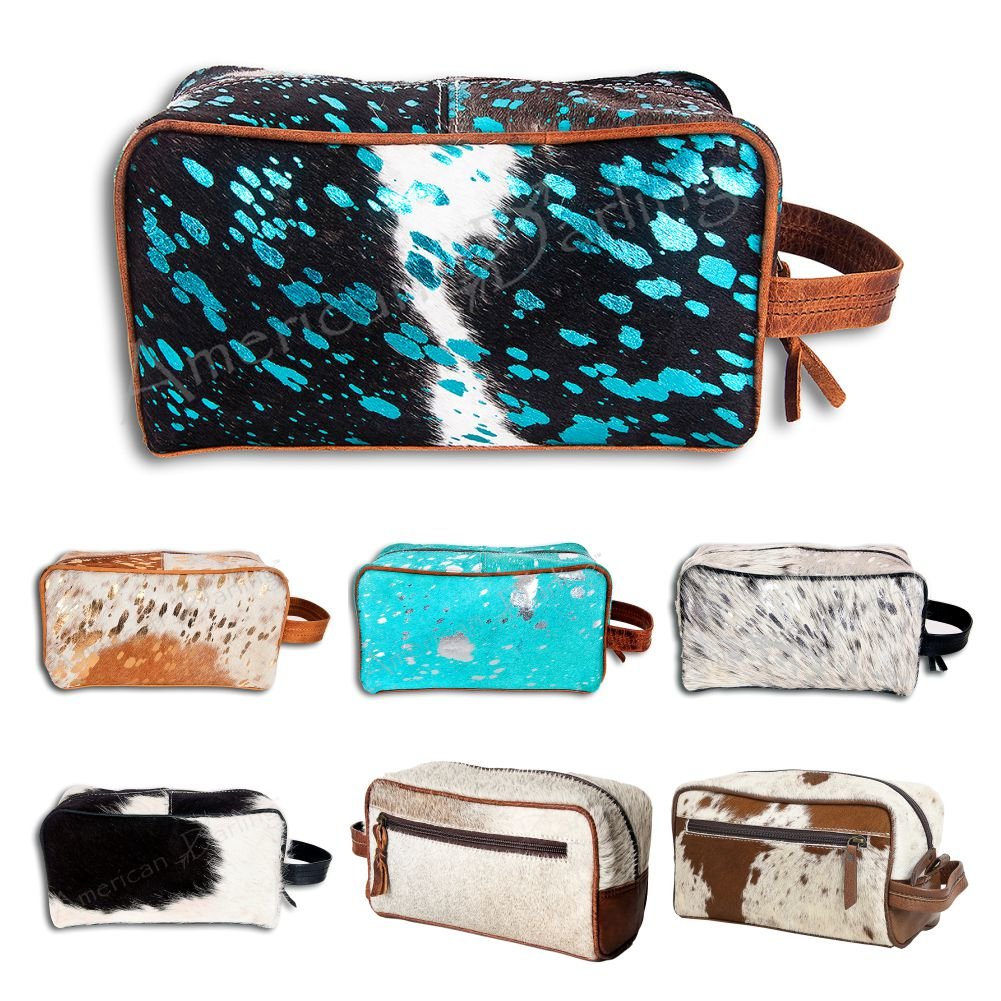 American Darling Hand Tooled Hair-On Genuine Leather