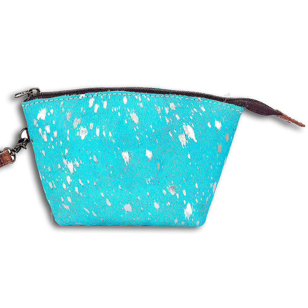 American Darling Coin Purse Hair-On Genuine Leather