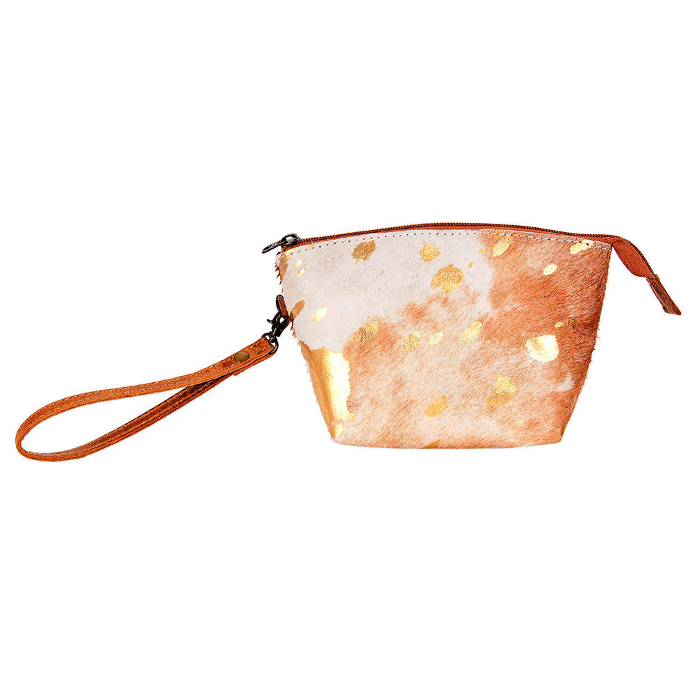 American Darling Coin Purse Hair-On Genuine Leather