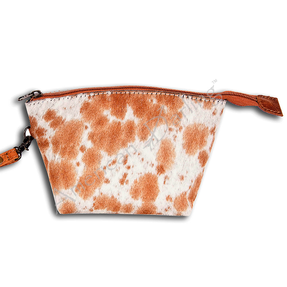 American Darling Coin Purse Hair-On Genuine Leather