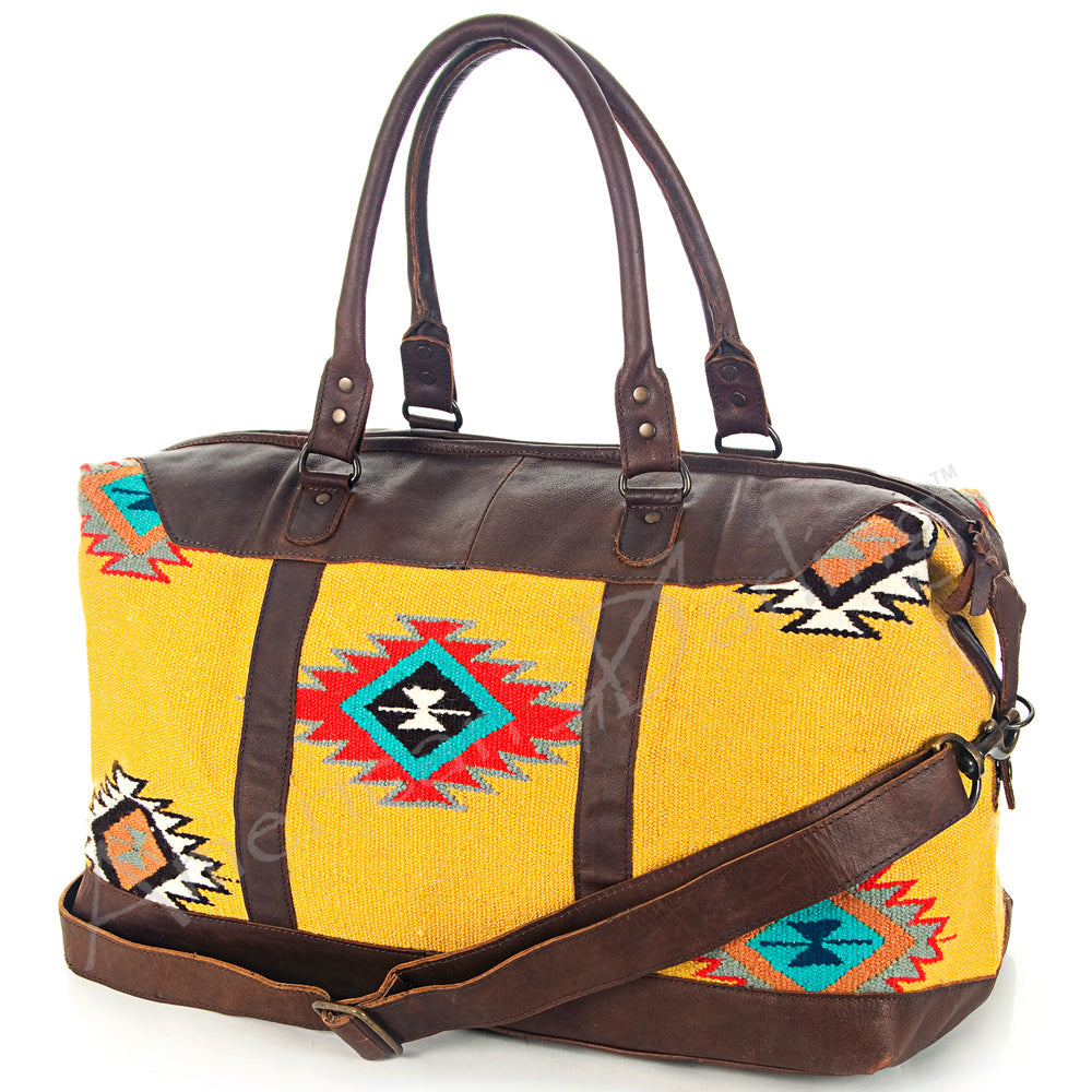 American Darling Duffel Saddle Blanket Genuine Leather