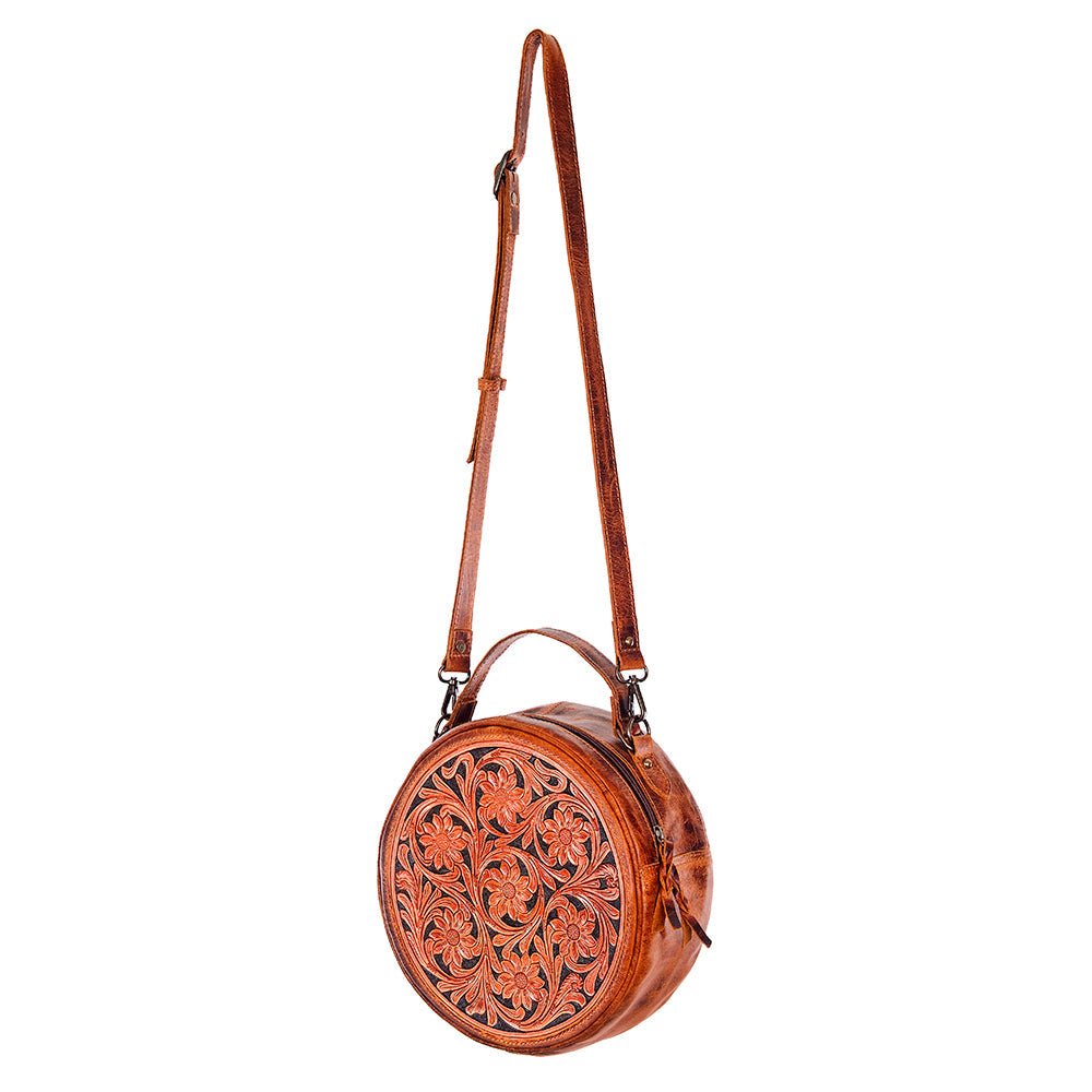 American Darling Hand Tooled Genuine Leather