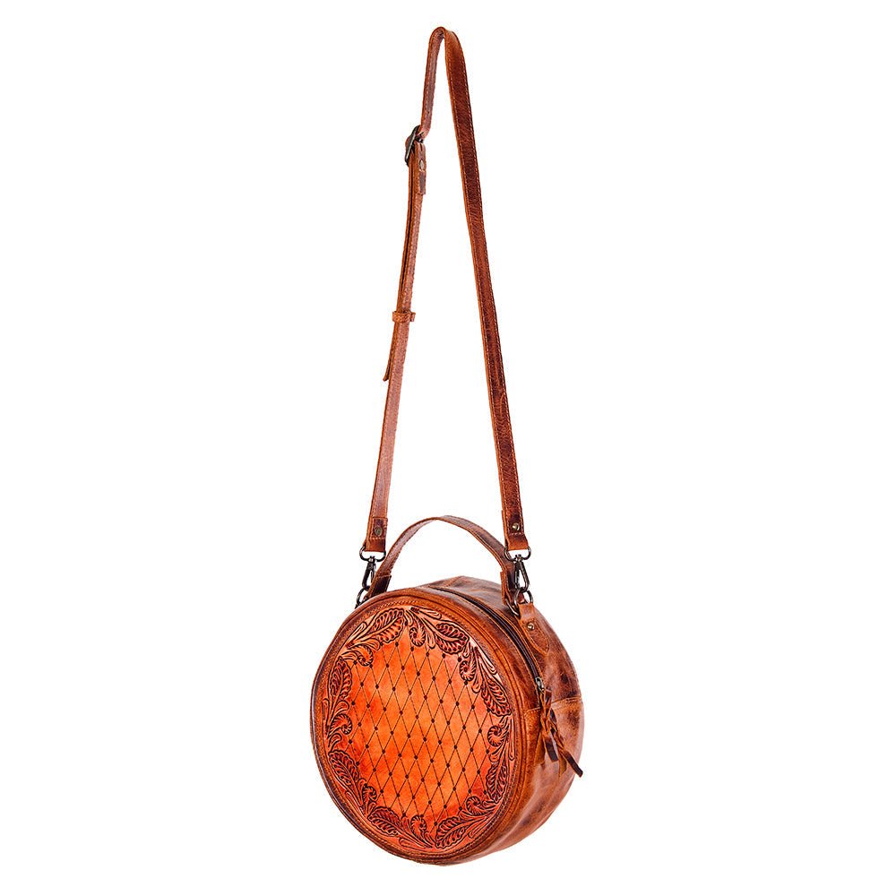 American Darling Hand Tooled Genuine Leather