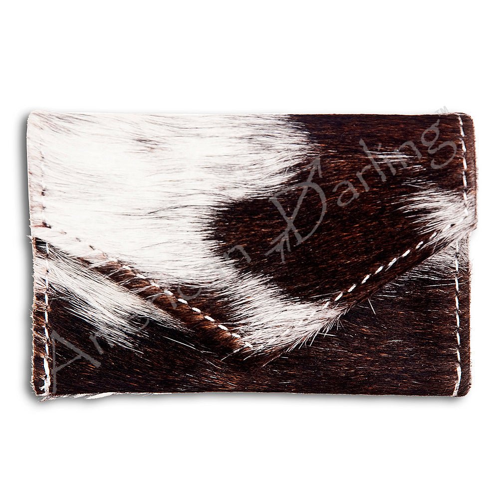 American Darling Coin Purse Hair-On Genuine Leather