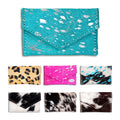 American Darling Coin Purse Hair-On Genuine Leather