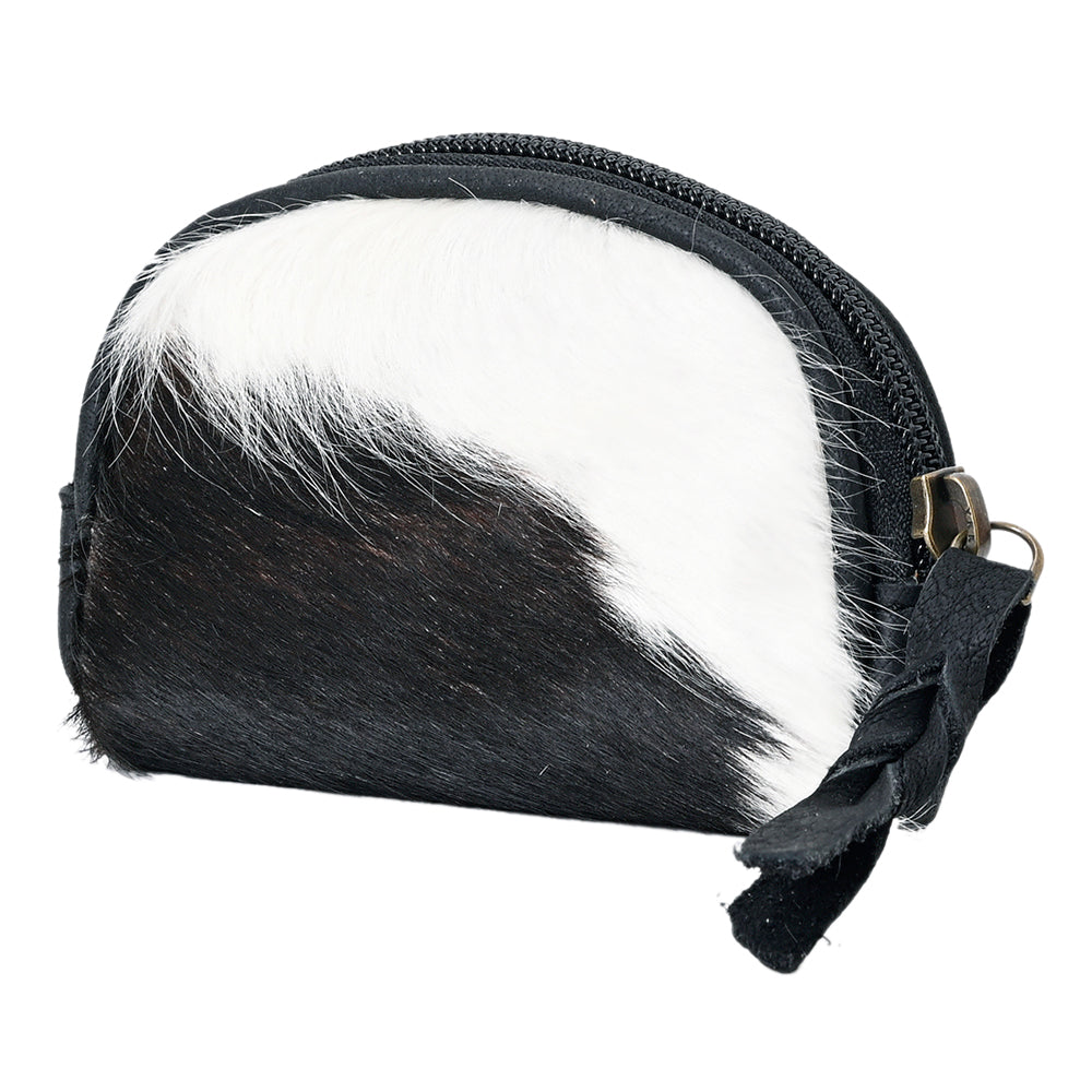 American Darling Coin Purse Hair-On Genuine Leather