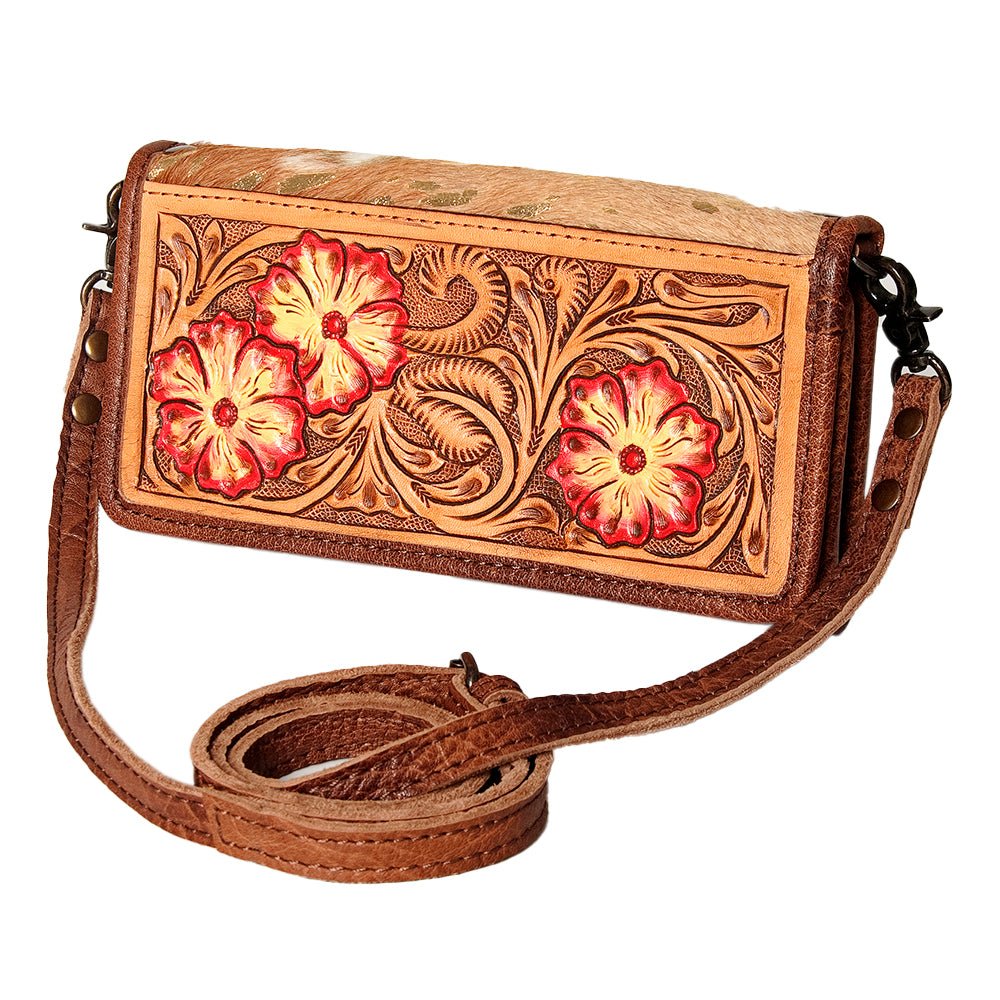 American Darling Hand-Tooled Genuine Leather Wallet