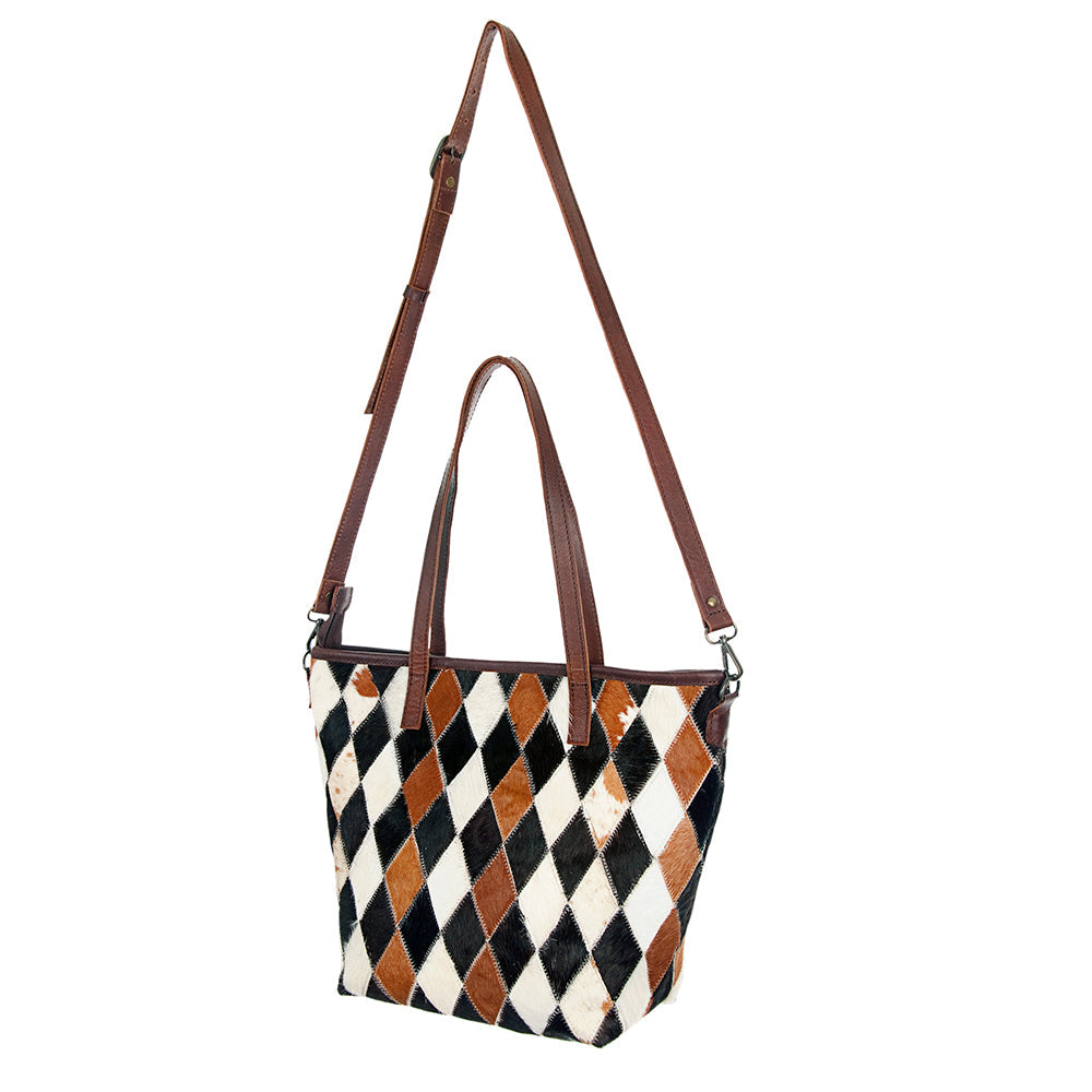 American Darling Hair-On Genuine Leather Tote
