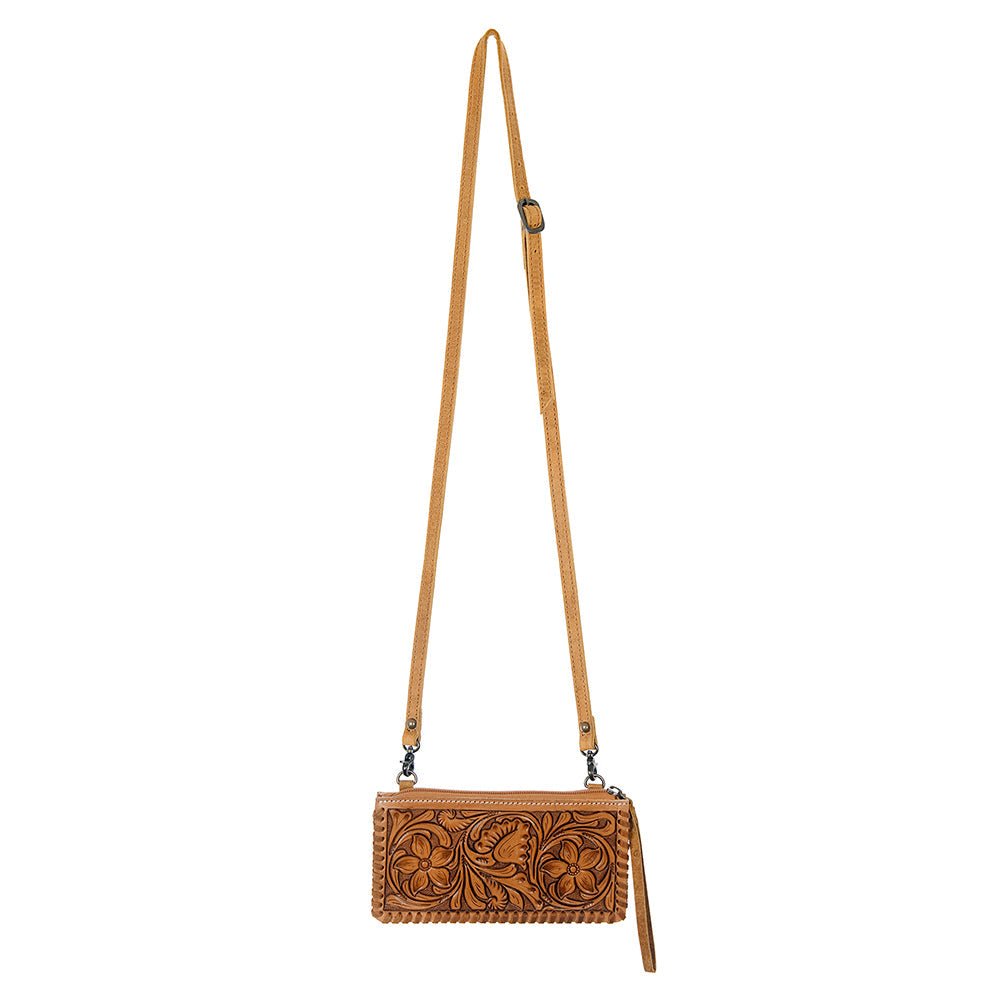 American Darling Hand-Tooled Genuine Leather Wallet