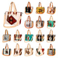 American Darling Tote Saddle Blanket Genuine Leather