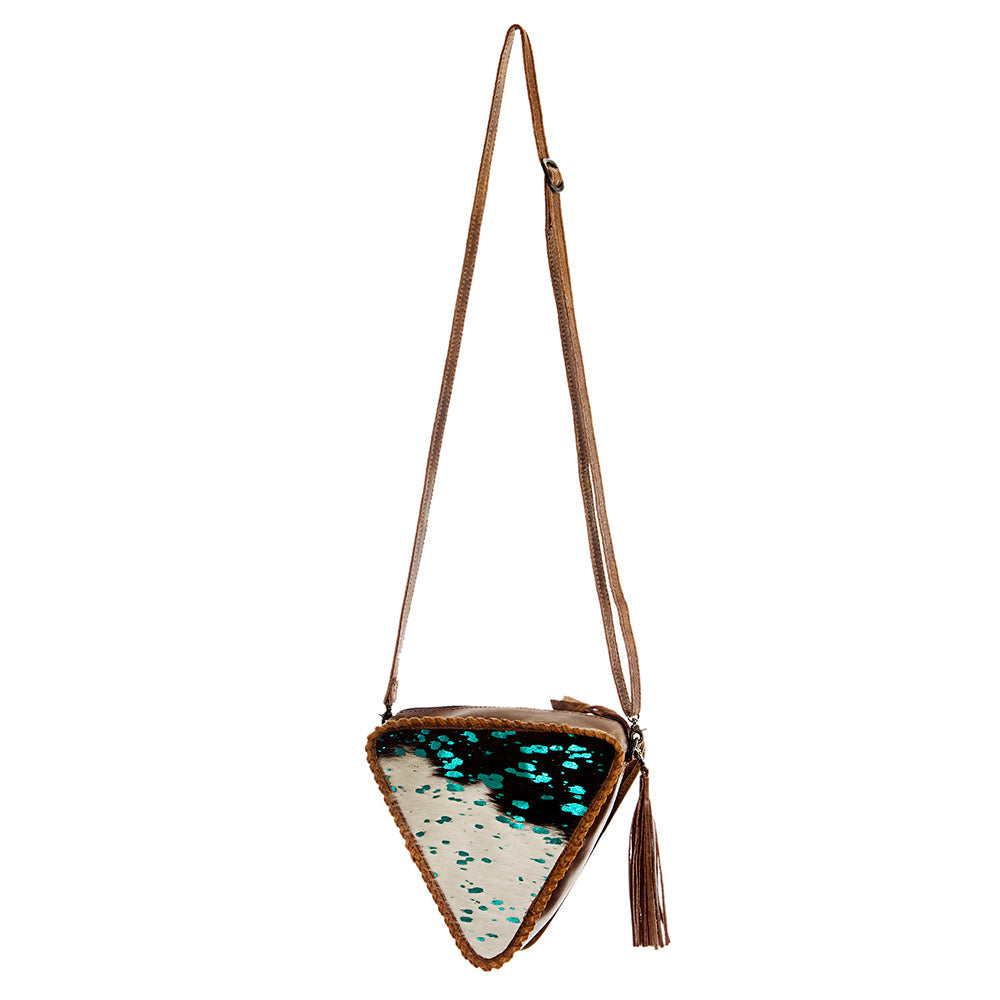 American Darling Crossbody Hand Tooled Genuine Leather