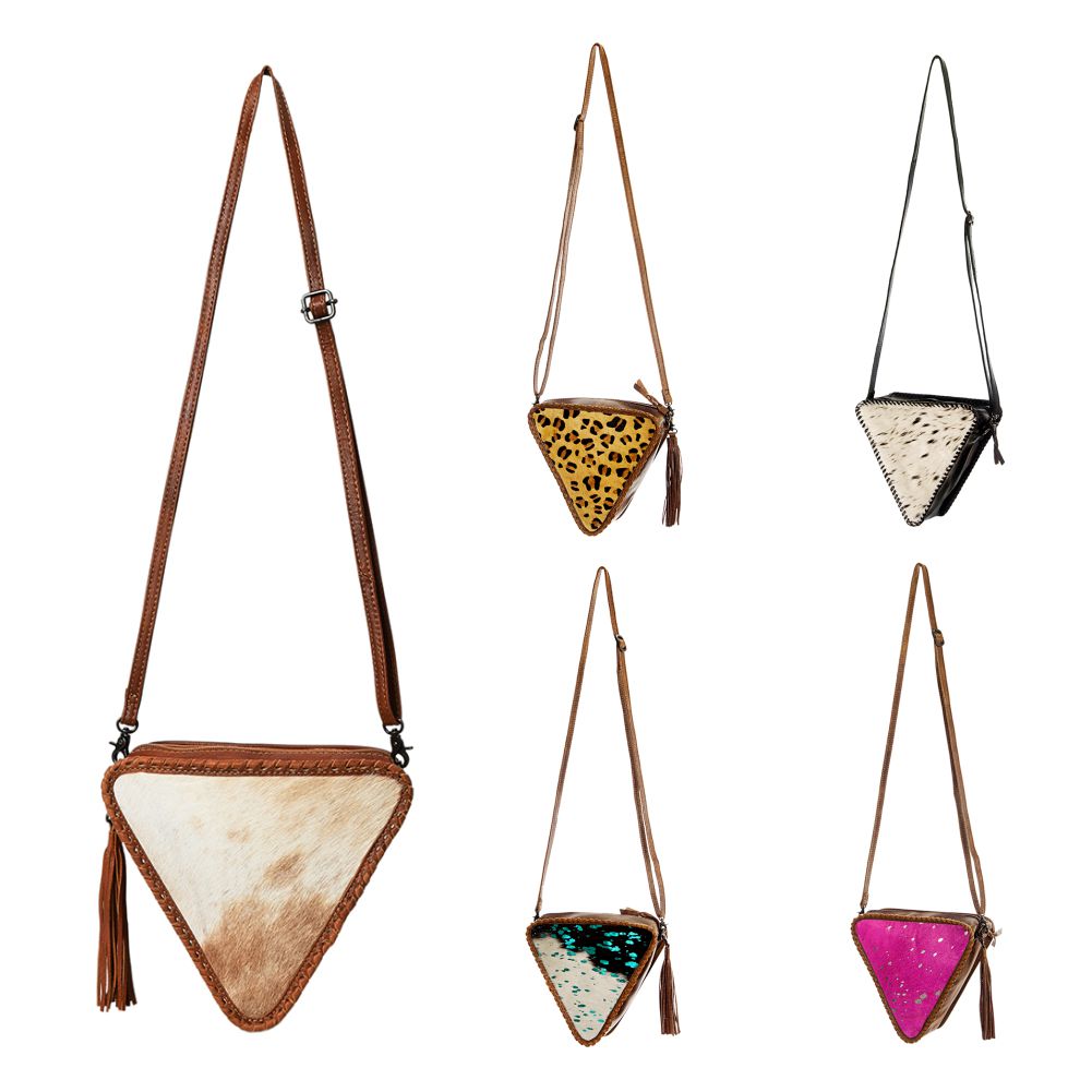 American Darling Crossbody Hand Tooled Genuine Leather