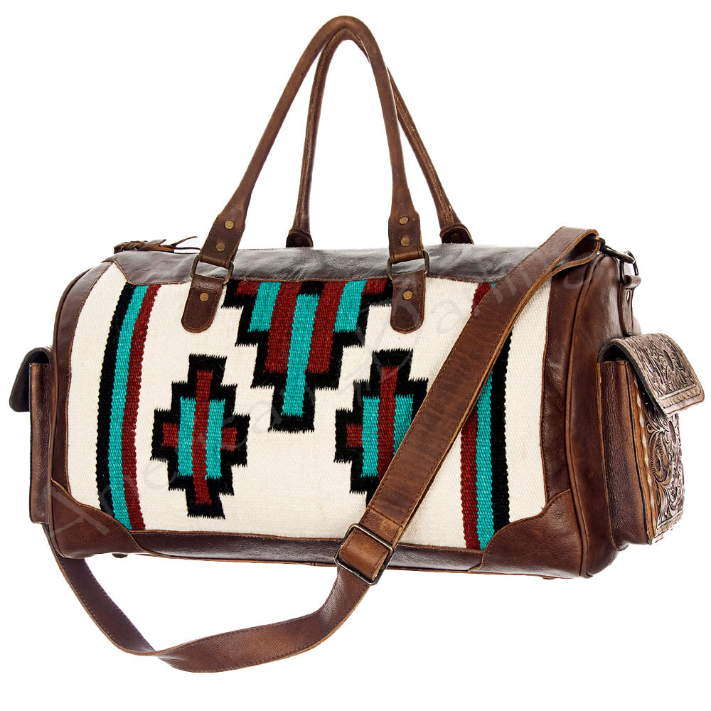 American Darling Duffel Saddle Blanket Genuine Leather