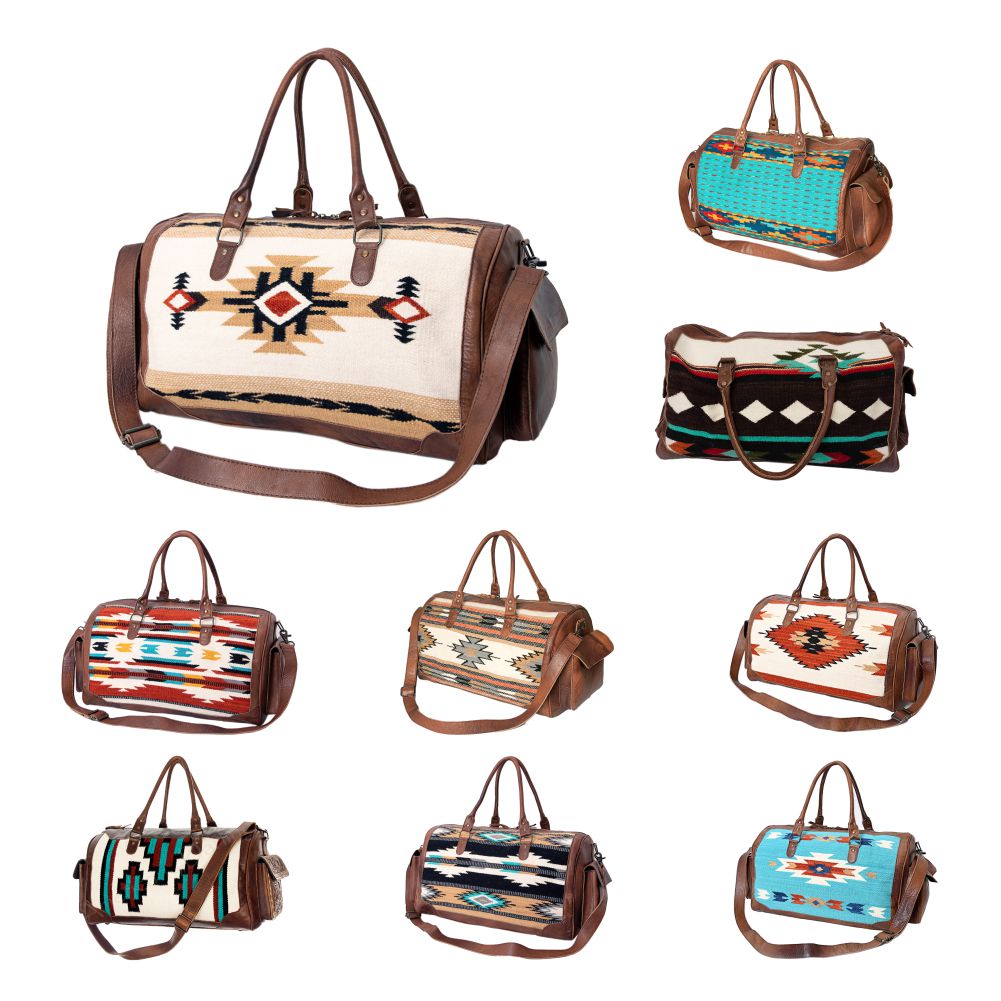 American Darling Duffel Saddle Blanket Genuine Leather