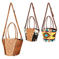 American Darling Hand Tooled Hair-On Genuine Leather