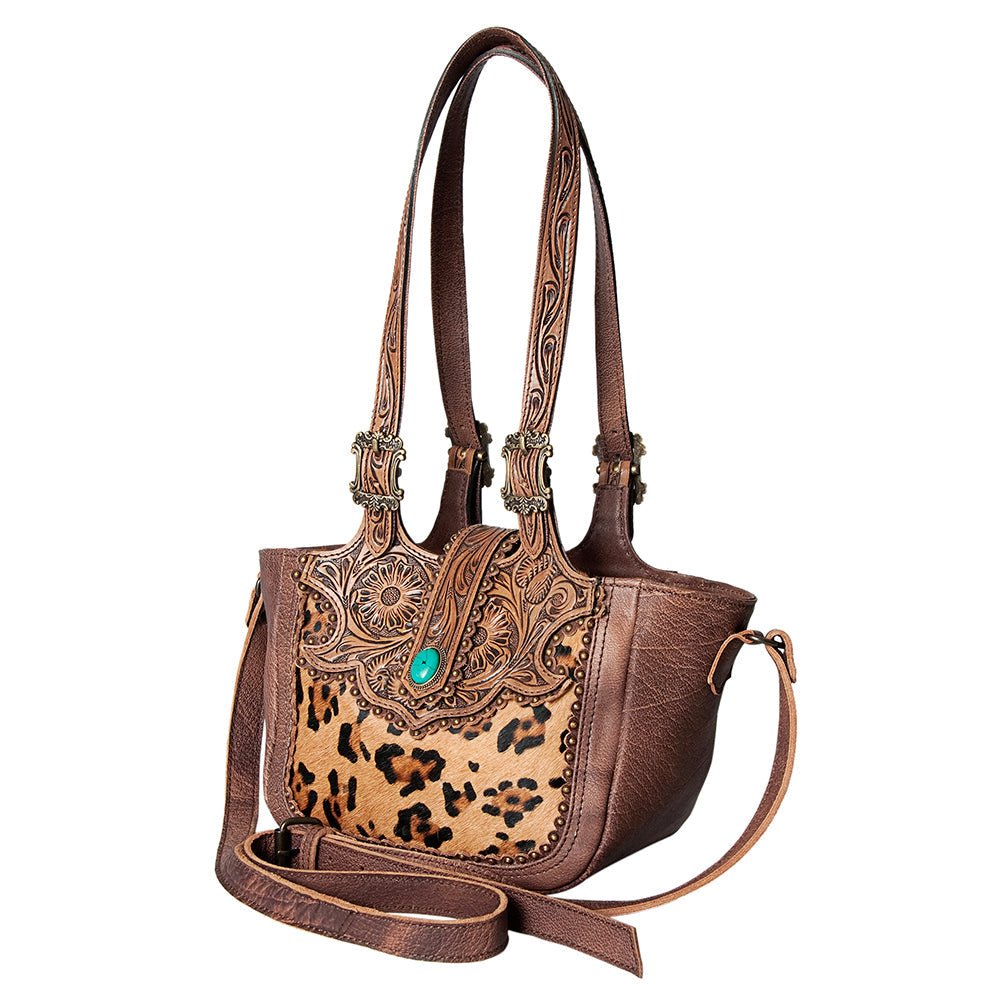 American Darling Hand Tooled Genuine Leather