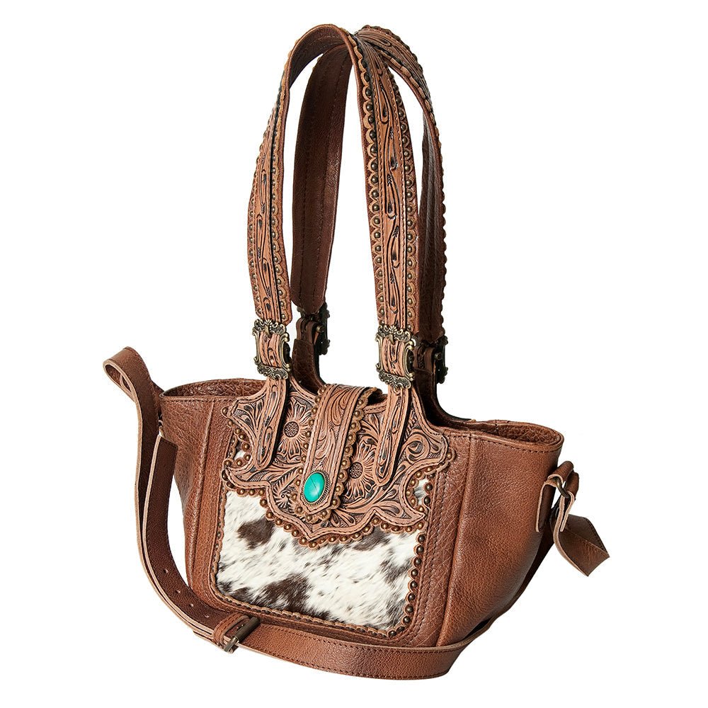 American Darling Hand Tooled Genuine Leather