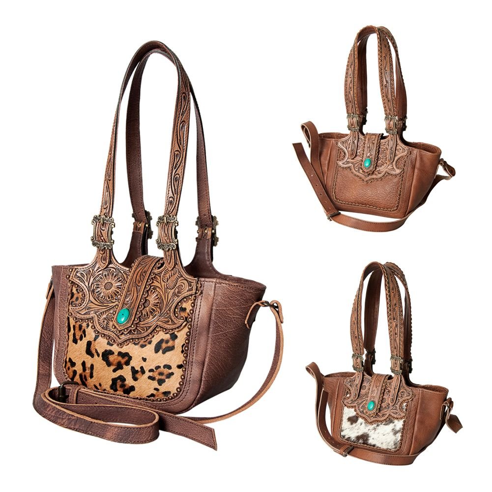 American Darling Hand Tooled Genuine Leather